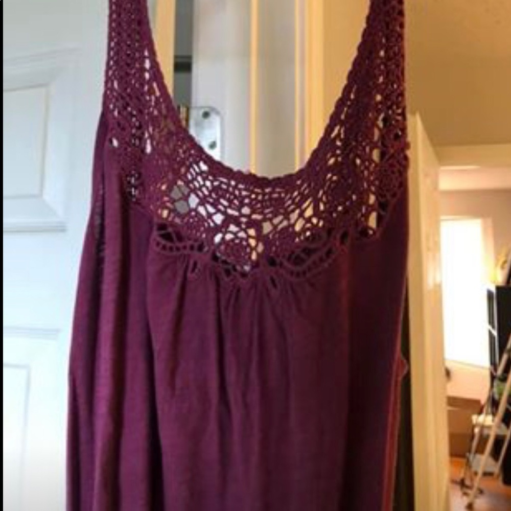 Women’s Dress with Belt and Lace Detail